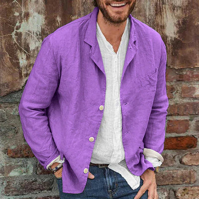 Michael | Leichter Baumwollblazer