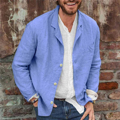 Michael | Leichter Baumwollblazer