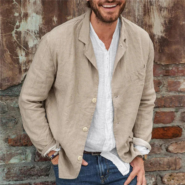 Michael | Leichter Baumwollblazer
