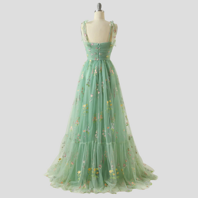 Lena | Elegantes Tüll Overlay Ballkleid