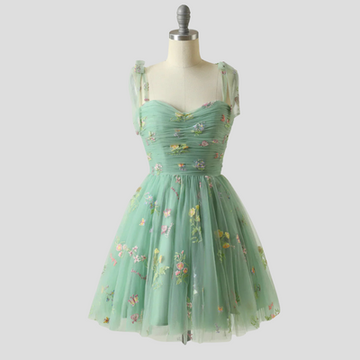 Lena | Elegantes Tüll Overlay Ballkleid