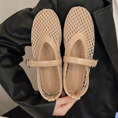 Franziska | Luftige Schuhe im Hohl Stil