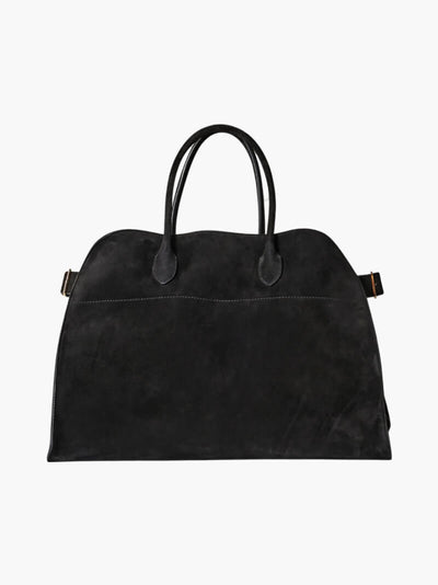Luna | Handtasche Damen aus Wildleder, Geräumig und Minimalistisch-2