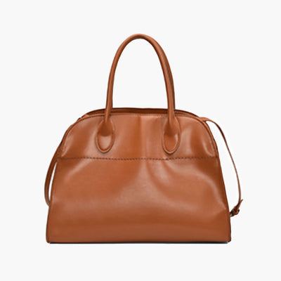 Luna | Handtasche Damen aus Wildleder, Geräumig und Minimalistisch-3