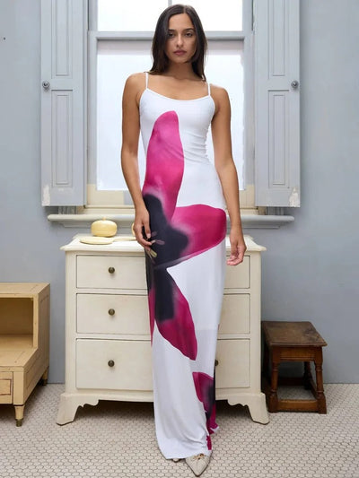 Variant image for Luna | Maxikleid Sommer mit Blumendruck – Lange Kleider Damen-21