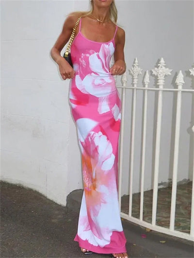 Variant image for Luna | Maxikleid Sommer mit Blumendruck – Lange Kleider Damen-16