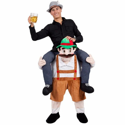 Peter | Lustiges Aufsitzen Kostüm für Halloween und Karneval
