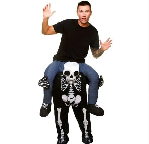 Peter | Lustiges Aufsitzen Kostüm für Halloween und Karneval