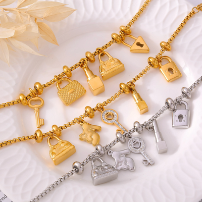 Anneliese | Stilvolles Charm-Armband