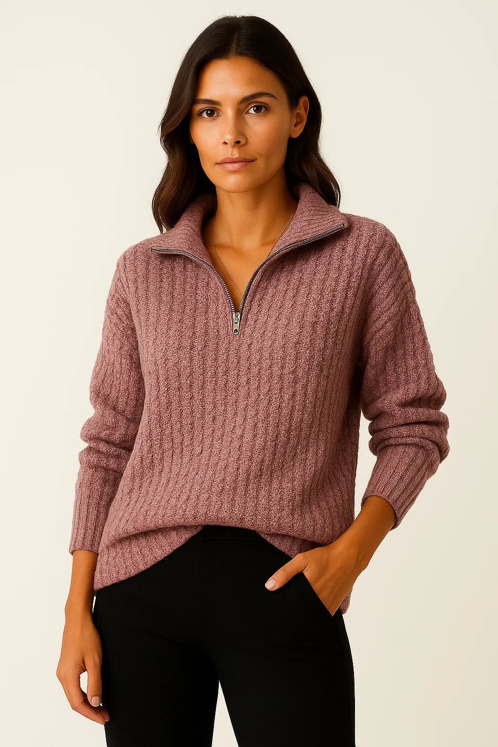 Marie | Lässiger Winterpullover 0