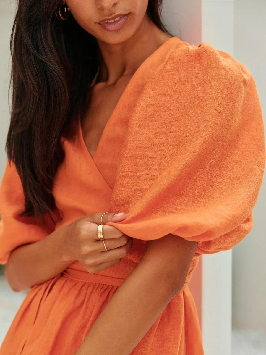 Jessica | Elegantes & bequemes Sommer-Maxikleid