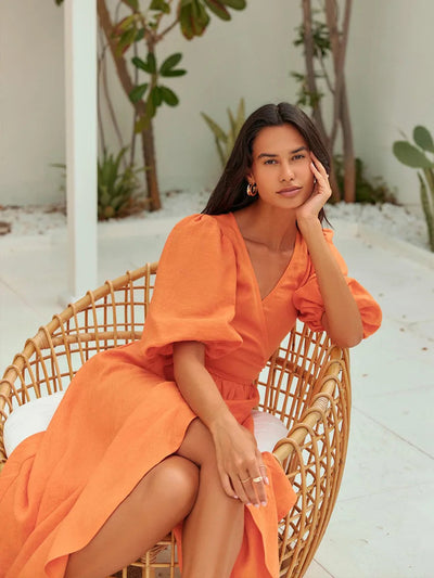 Jessica | Elegantes & bequemes Sommer-Maxikleid