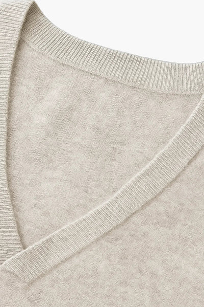 Merino | Herren Strickjacke Schwarz V-Ausschnitt aus 100% Merinowolle für stilvolle Lagenlooks 1