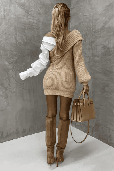 Mila | Strickkleid mit Herzstickerei 2