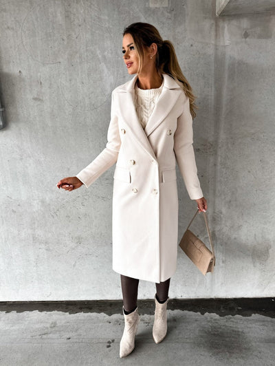 Cornelia | Modischer langer Mantel