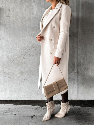 Cornelia | Modischer langer Mantel