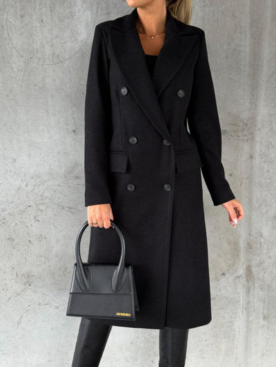 Cornelia | Modischer langer Mantel