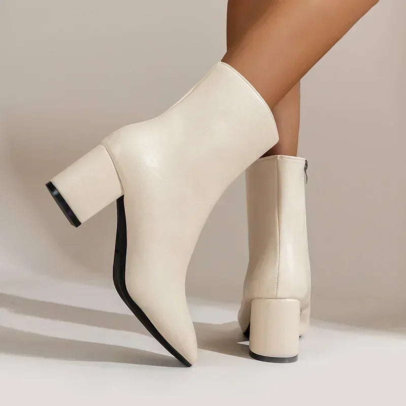 Christin | Modische Schuhe mit Seitlichem Reißverschluss