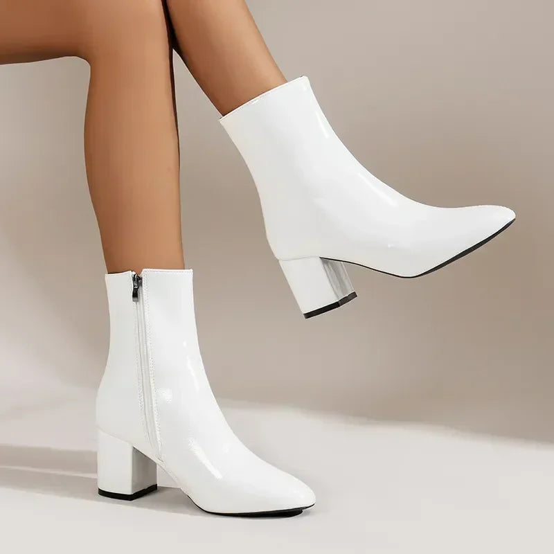 Christin | Modische Schuhe mit Seitlichem Reißverschluss