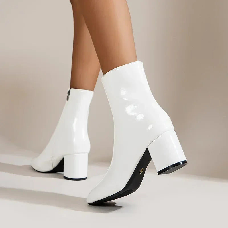 Christin | Modische Schuhe mit Seitlichem Reißverschluss