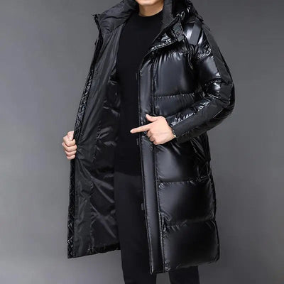 Peter | Modische Schwarze Daunenjacke