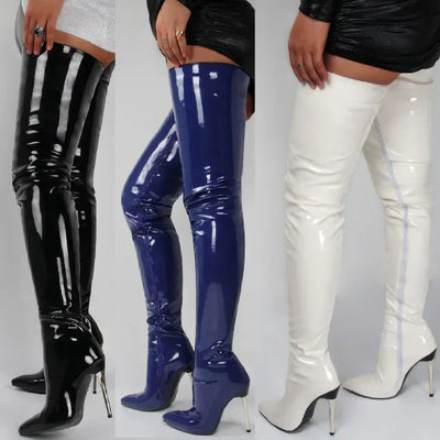 Leonie | Modische Overknee Stiefel