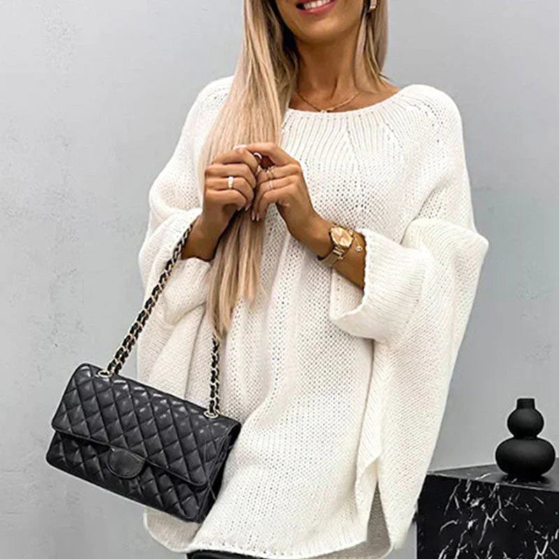 Sarah | Modischer Grobstrick pullover