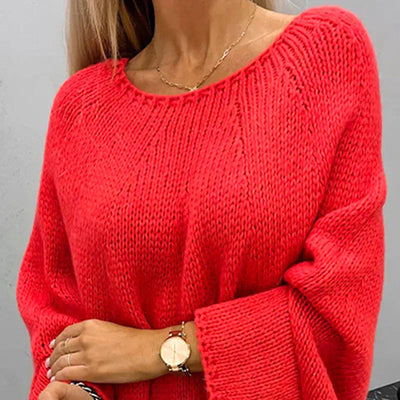 Sarah | Modischer Grobstrick pullover