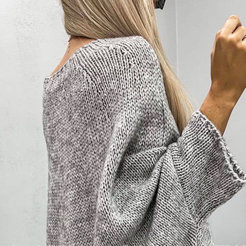 Sarah | Modischer Grobstrick pullover