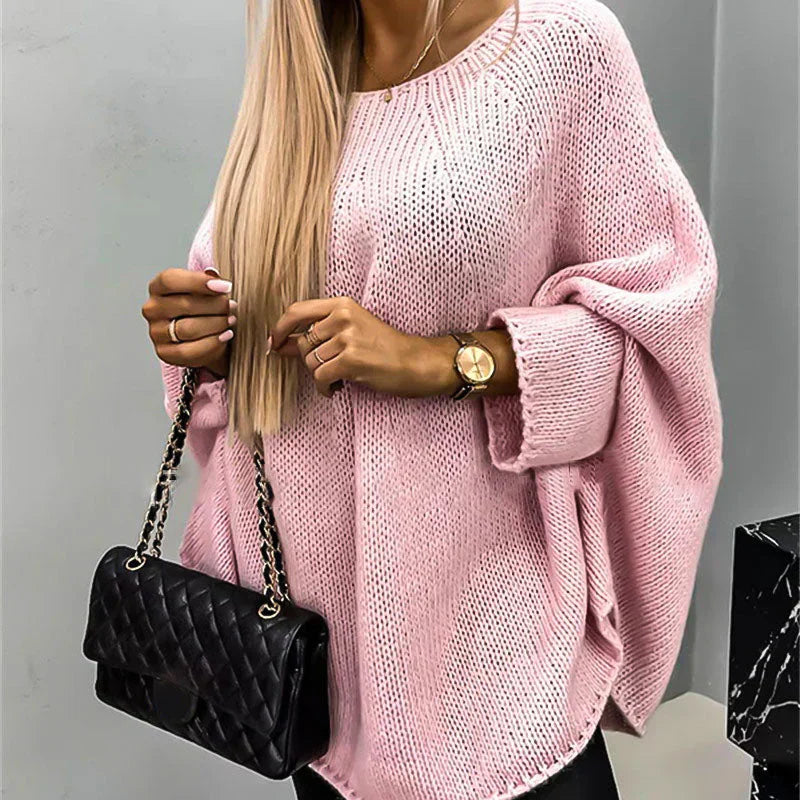 Sarah | Modischer Grobstrick pullover