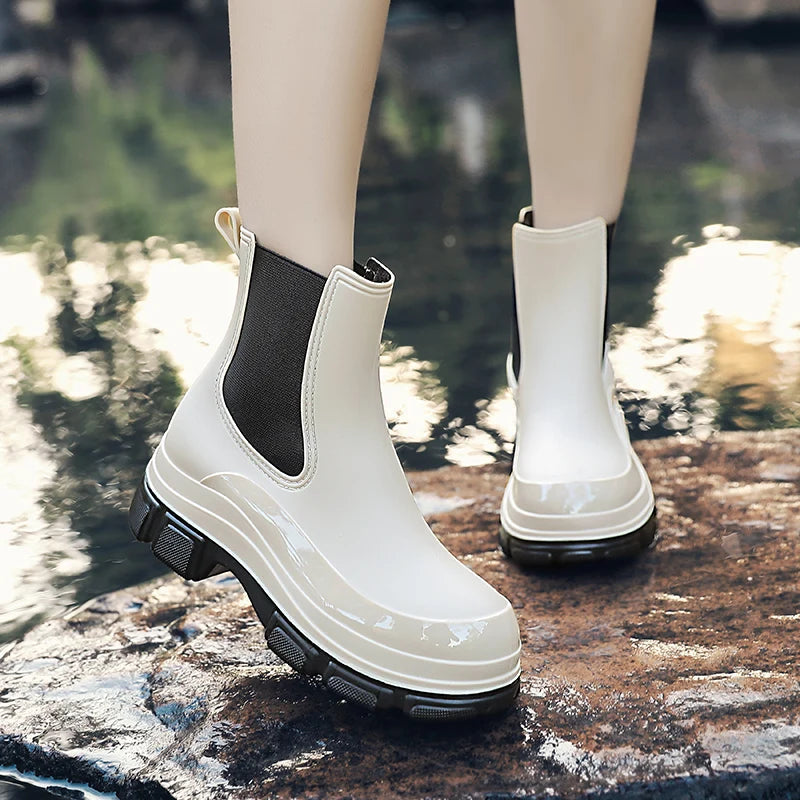 Molly | Wasserdichte kurze Chelsea-Stiefel