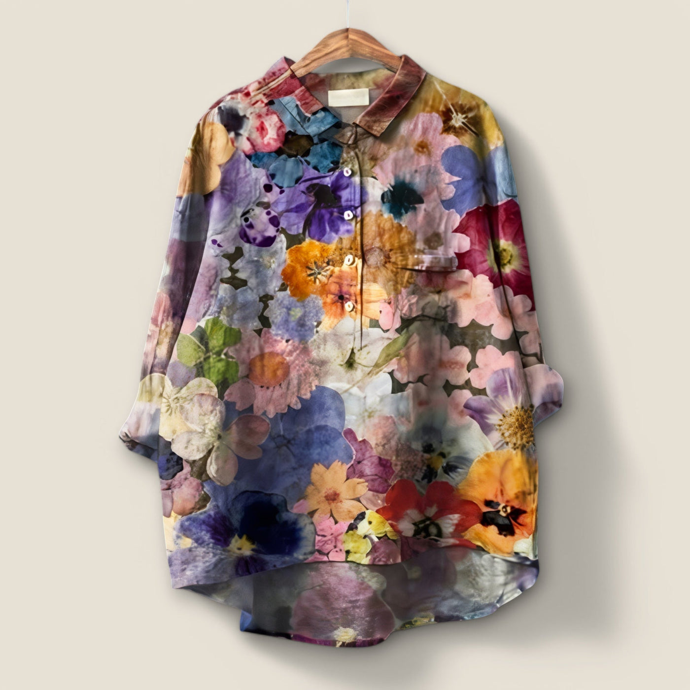 Leah | Bluse mit Blumendruck
