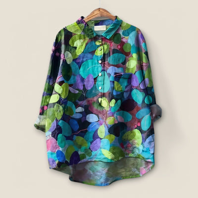 Leah | Bluse mit Blumendruck