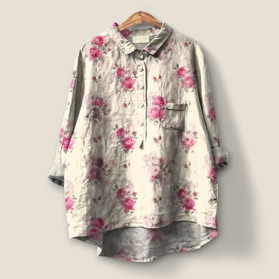 Leah | Bluse mit Blumendruck