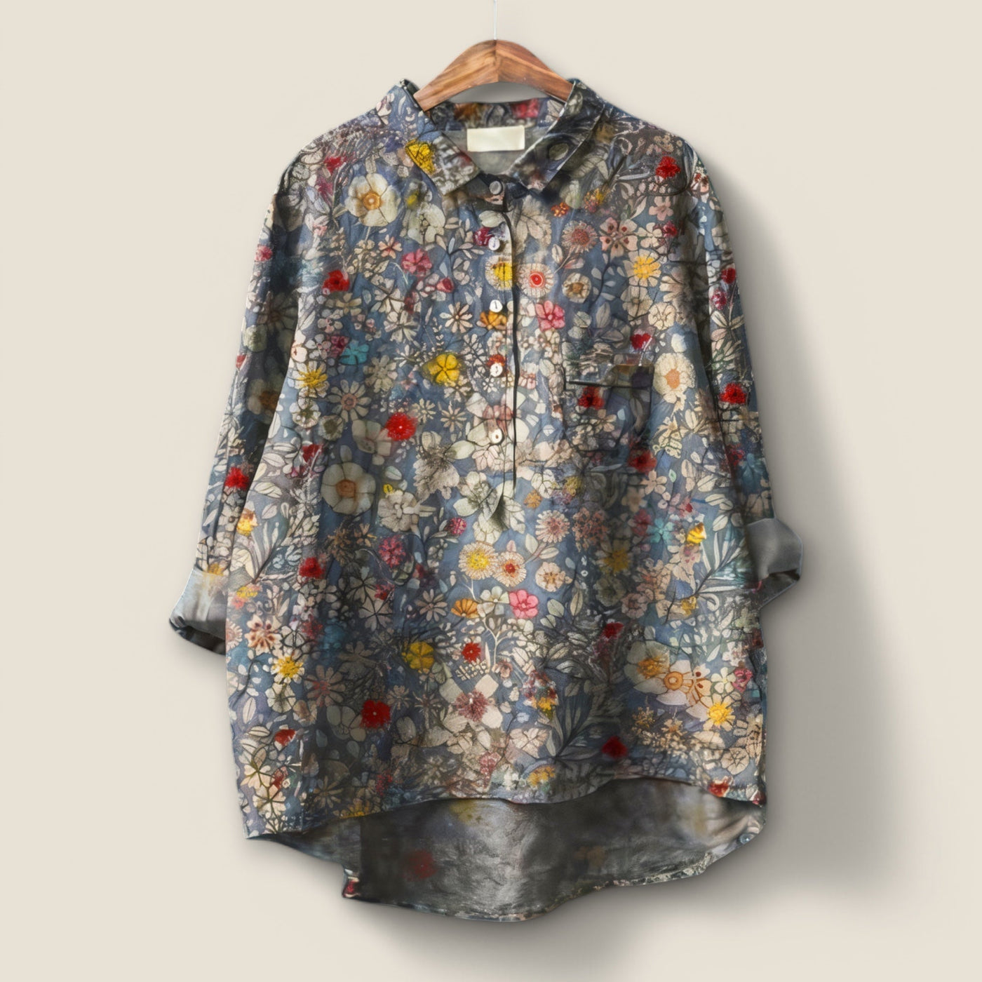 Leah | Bluse mit Blumendruck