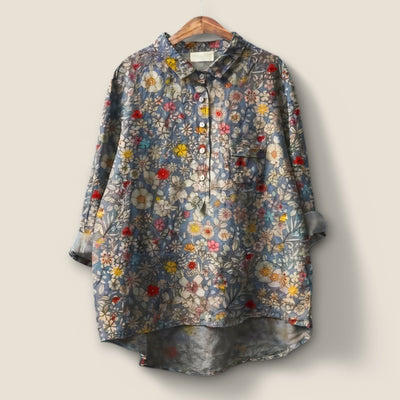 Leah | Bluse mit Blumendruck