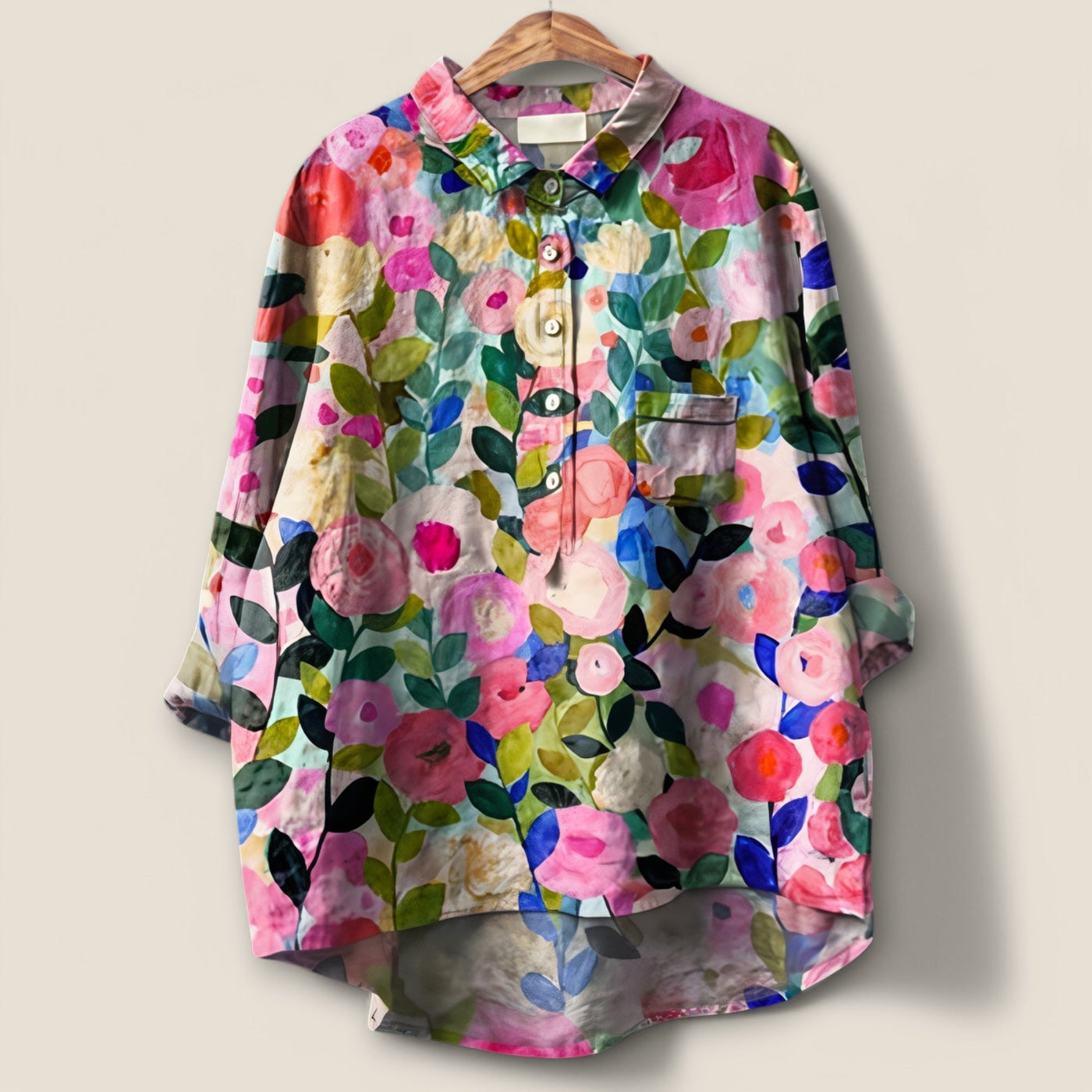 Leah | Bluse mit Blumendruck