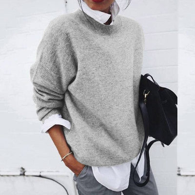 Nadia | Rundhals Strickpullover