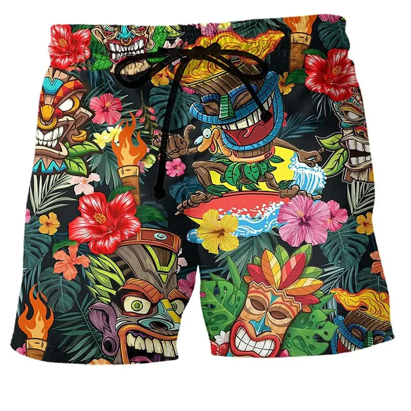 Ninos | Leichte Graffiti -Print -Schwimmshorts