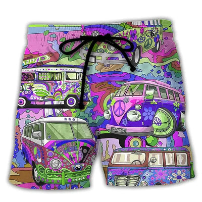 Ninos | Leichte Graffiti -Print -Schwimmshorts