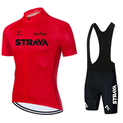 Kobe | Fahrradbekleidung Herren Set mit Trikot und Bib-Shorts