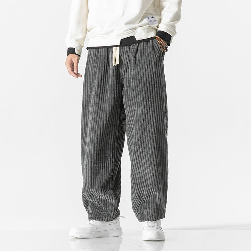Masaaki | Cordhose – Bequeme Eleganz mit Elastischem Bund und Seitentaschen
