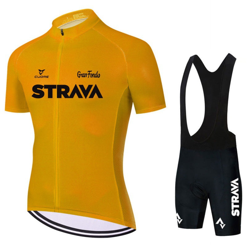 Kobe | Fahrradbekleidung Herren Set mit Trikot und Bib-Shorts