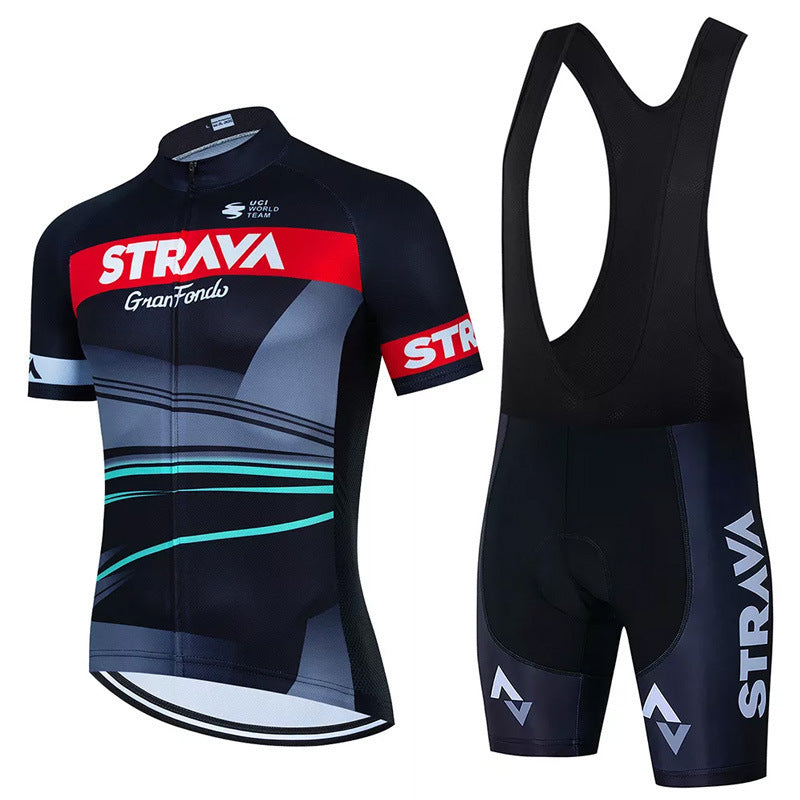 Kobe | Fahrradbekleidung Herren Set mit Trikot und Bib-Shorts