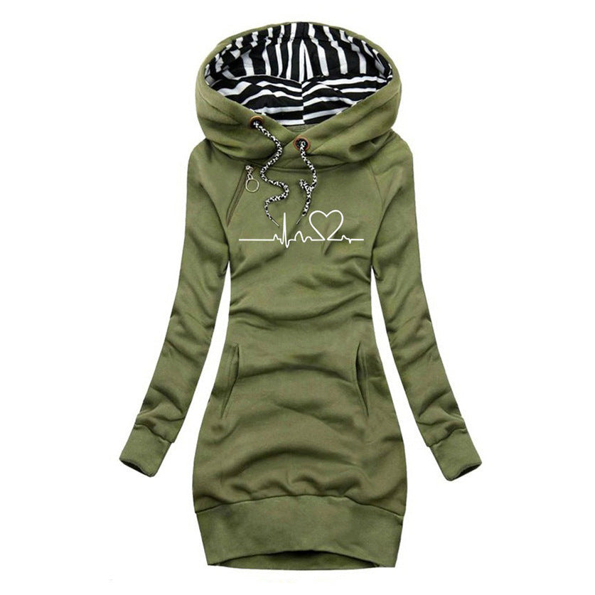 Conrad | Bedrucktes Pulloverkleid von Heartbeat