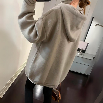 Vanessa | Freizeitlook Oversize Kapuzenpullover