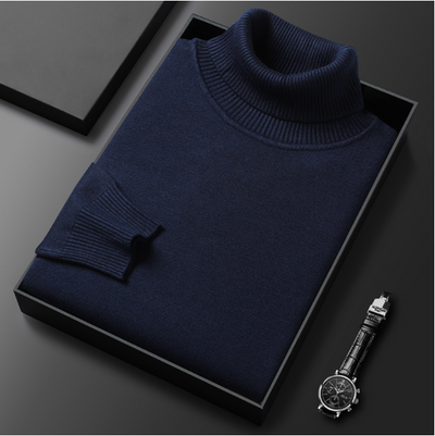 Variant image for Herren Rollkragenpullover – Kaschmir-Baumwoll-Mix, Eleganter Stil-55