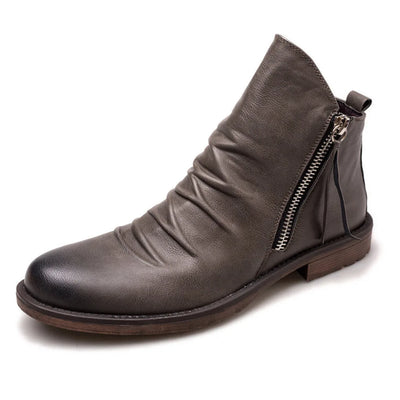 Maverick | Chelsea Stiefel Braun aus Leder für Herren