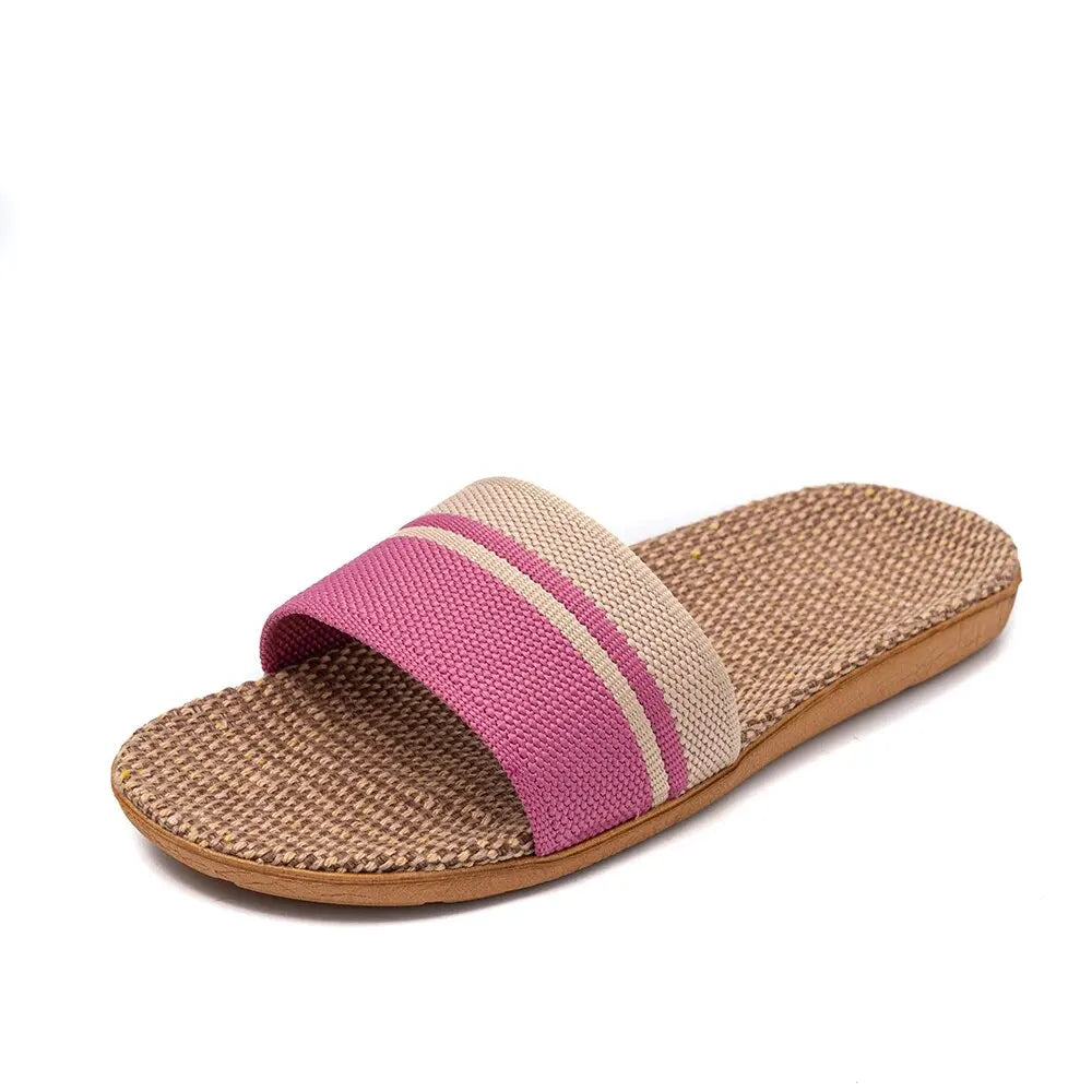 Sommer | Hausschuhe Damen – Bequeme Rutschfeste Pantoffeln für Innen und Garten-4