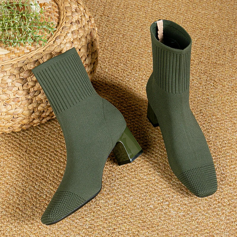Evelonis | Stiefeletten Damen mit Thermo-Komfort und Rutschfester Sohle